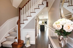 The Gables - staircase and downstairs hallway